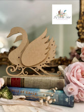 Load image into Gallery viewer, Handcrafted Holiday Traditions MDF Swan Sleigh Kit