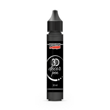Load image into Gallery viewer, Pentart 3D Decor Pen, Black, Paint Pens