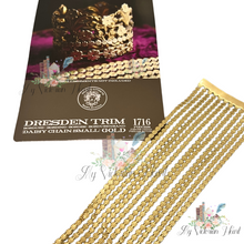 Load image into Gallery viewer, Dresden Daisy Chain Gold Small by Prima Marketing for Crafts