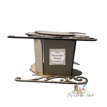 Load image into Gallery viewer, Handcrafted Holiday Traditions MDF Swan Sleigh Kit