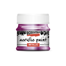 Load image into Gallery viewer, Pentart_Metallic_Acrylic_Paint_Light_Lilac