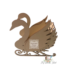 Load image into Gallery viewer, Handcrafted Holiday Traditions MDF Swan Sleigh Kit