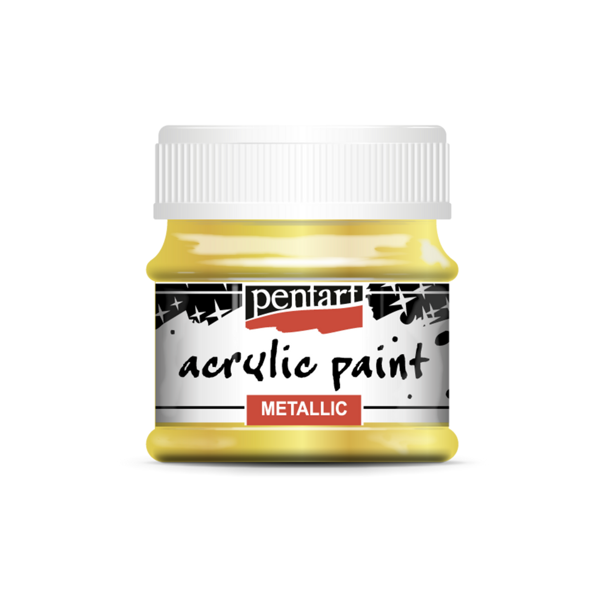 Pentart Acrylic Paint, Metallic, Color Options My Victorian Heart