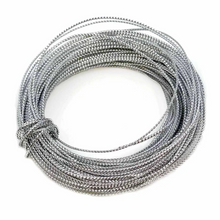Load image into Gallery viewer, 50 feet of Bowdabra Silver Wire for Bow Making
