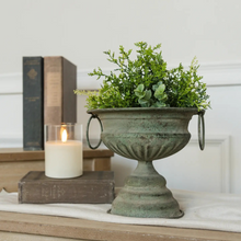 Load image into Gallery viewer, French Style Green Pedestal Urn