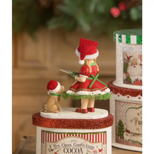 Load image into Gallery viewer, Christmas Cookie Caroline Decor back view, by Bethany Lowe Designs