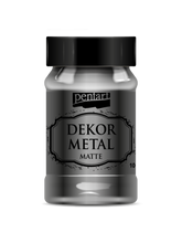 Load image into Gallery viewer, Pentart Dekor Metal Matte, Anthracite