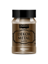 Load image into Gallery viewer, Pentart Dekor Metal Matte, Chocolate