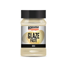 Load image into Gallery viewer, Pentart Glaze Paste, 100 mL Gold