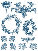 Load image into Gallery viewer, Delft Traditions Azure Paint Inlay by IOD, Iron Orchid Designs 1