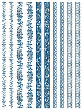 Load image into Gallery viewer, Delft Traditions Azure Paint Inlay by IOD, Iron Orchid Designs 5