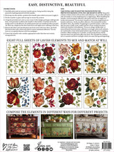 Load image into Gallery viewer, Collage de Fleurs, Transfer by IOD, Iron Orchid Designs