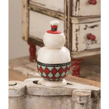 Load image into Gallery viewer, Double Cane Conrad Jar by Bethany Lowe Designs