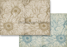 Load image into Gallery viewer, Sunflower Ephemera Journal Kit by Decoupage Queen 03