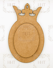 Load image into Gallery viewer, Handcrafted Holiday Traditions MDF Oval Ornament Blank