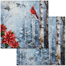 Load image into Gallery viewer, Cozy Winter Mini Scrapbook Set by Decoupage Queen, 6" x 6" 1