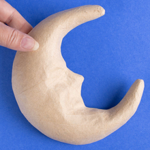 Load image into Gallery viewer, Paper Mache Crescent Moon