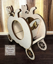 Load image into Gallery viewer, Handcrafted Holiday Traditions MDF Pumpkin Chariot Kit
