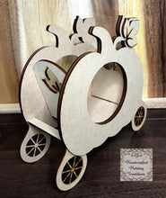 Load image into Gallery viewer, Handcrafted Holiday Traditions MDF Pumpkin Chariot Kit