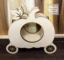 Load image into Gallery viewer, Handcrafted Holiday Traditions MDF Pumpkin Chariot Kit