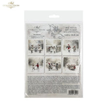 Load image into Gallery viewer, Winter's Tale Christmas Snow Darlings I Rice Paper Mini Set by ITD Collection