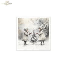 Load image into Gallery viewer, Winter's Tale Christmas Snow Darlings I Rice Paper Mini Set by ITD Collection