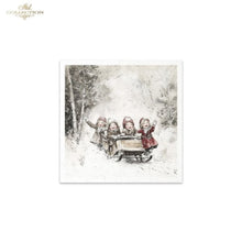 Load image into Gallery viewer, Winter's Tale Christmas Snow Darlings I Rice Paper Mini Set by ITD Collection