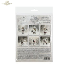 Load image into Gallery viewer, Winter's Tale Christmas Snow Darlings II Rice Paper Mini Set by ITD Collection