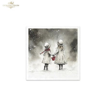 Load image into Gallery viewer, Winter's Tale Christmas Snow Darlings II Rice Paper Mini Set by ITD Collection