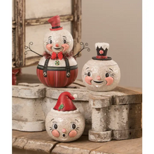 Load image into Gallery viewer, Ruby Flake Container displayed with Freddy Frost Container by Bethany Lowe