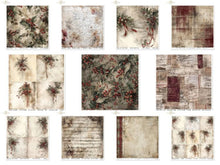 Load image into Gallery viewer, Winter's Tale in Red Scrapbook Paper Set by ITD Collection