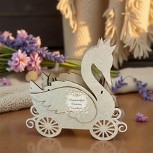 Load image into Gallery viewer, Handcrafted Holiday Traditions MDF Swan Carriage Kit