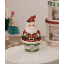 Load image into Gallery viewer, Santa Claus Cupcake Container by Bethany Lowe Designs, Holiday Decor