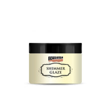 Load image into Gallery viewer, Pentart Shimmer Glaze, 150 mL Pearl White
