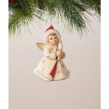 Load image into Gallery viewer, Angel Holding Candle Ornament by Bethany Lowe Designs