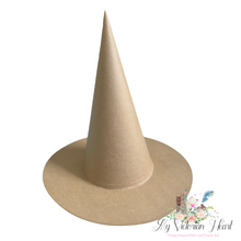 Load image into Gallery viewer, Papier Mache Witch Hat, 10"