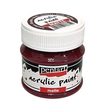 Load image into Gallery viewer, Pentart Acrylic Paint, Matte, Bourdon, 50 mL