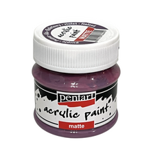 Load image into Gallery viewer, Pentart Acrylic Paint Matte, Purple, 50 mL