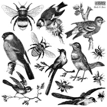 Load image into Gallery viewer, Birds & Bees Decor Stamp by Iron Orchid Design, IOD
