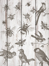 Load image into Gallery viewer, Birds & Bees Decor Stamp by Iron Orchid Design, IOD Sample