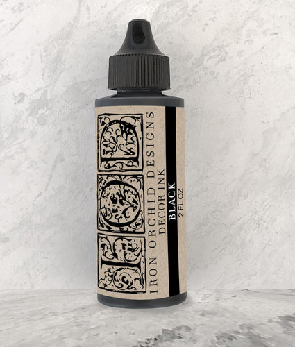 Black Decor Ink by Iron Orchid Designs, IOD 