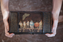 Load image into Gallery viewer, Ornate Box Decorated with IOD Brocante Transfer Birds