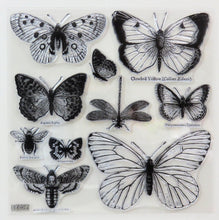 Load image into Gallery viewer, Butterflies Decor Stamps by Iron Orchid Designs, IOD