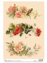 Load image into Gallery viewer, Catherine Klein Roses Rice Paper by Calalmbour Italy, A3