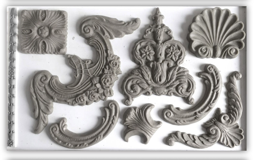 Classic Elements Decor Mould by Iron Orchid Designs