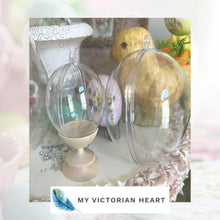Load image into Gallery viewer, Clear Plastic Egg Ornament 2