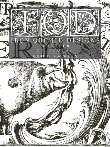 Cotswolds Transfer by IOD, Iron Orchid Designs