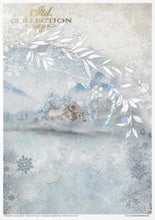 Load image into Gallery viewer, Decorated with Frost Rice Paper by ITD Collection, RP034, Pack of 11 Page 4