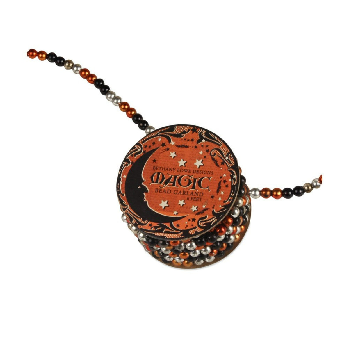 Mini Halloween Bead Garland by Bethany Lowe Designs, 6 feet My