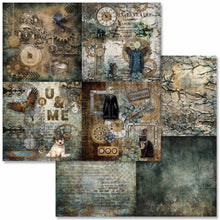 Load image into Gallery viewer, Steampunk Laboratory Scrapbook Collection by Decoupage Queen, 24 Designs